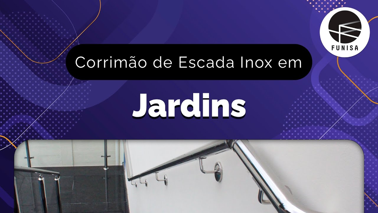 Corrimão De Escada Inox em Jardins