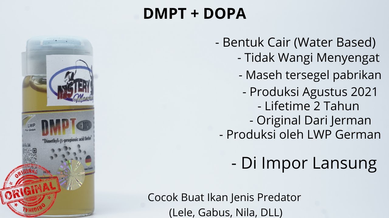 Ikan Predator disuruh makan TANAH Emang Bisa???? (DMPT Cair Review)