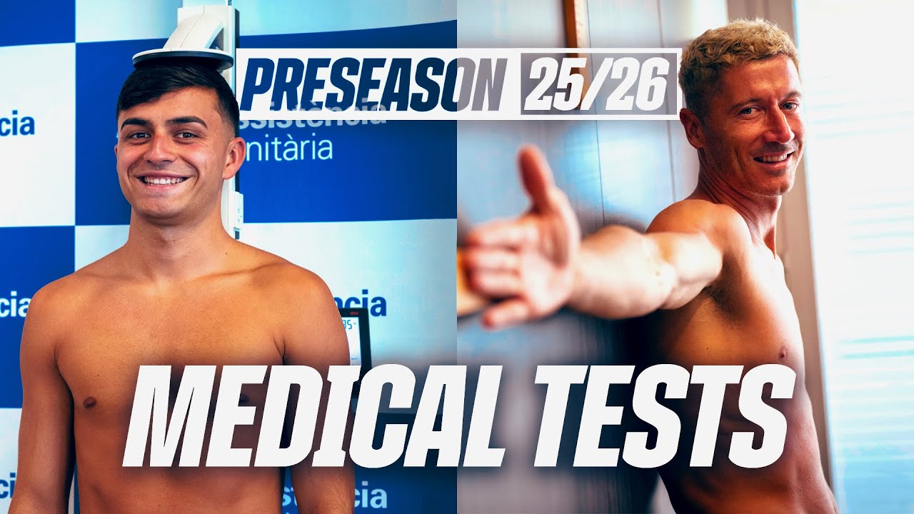 FC BARCELONA 2025/26 GETS UNDERWAY | MEN'S FIRST TEAM RETURN FOR MEDICAL CHECKS 🩺✅