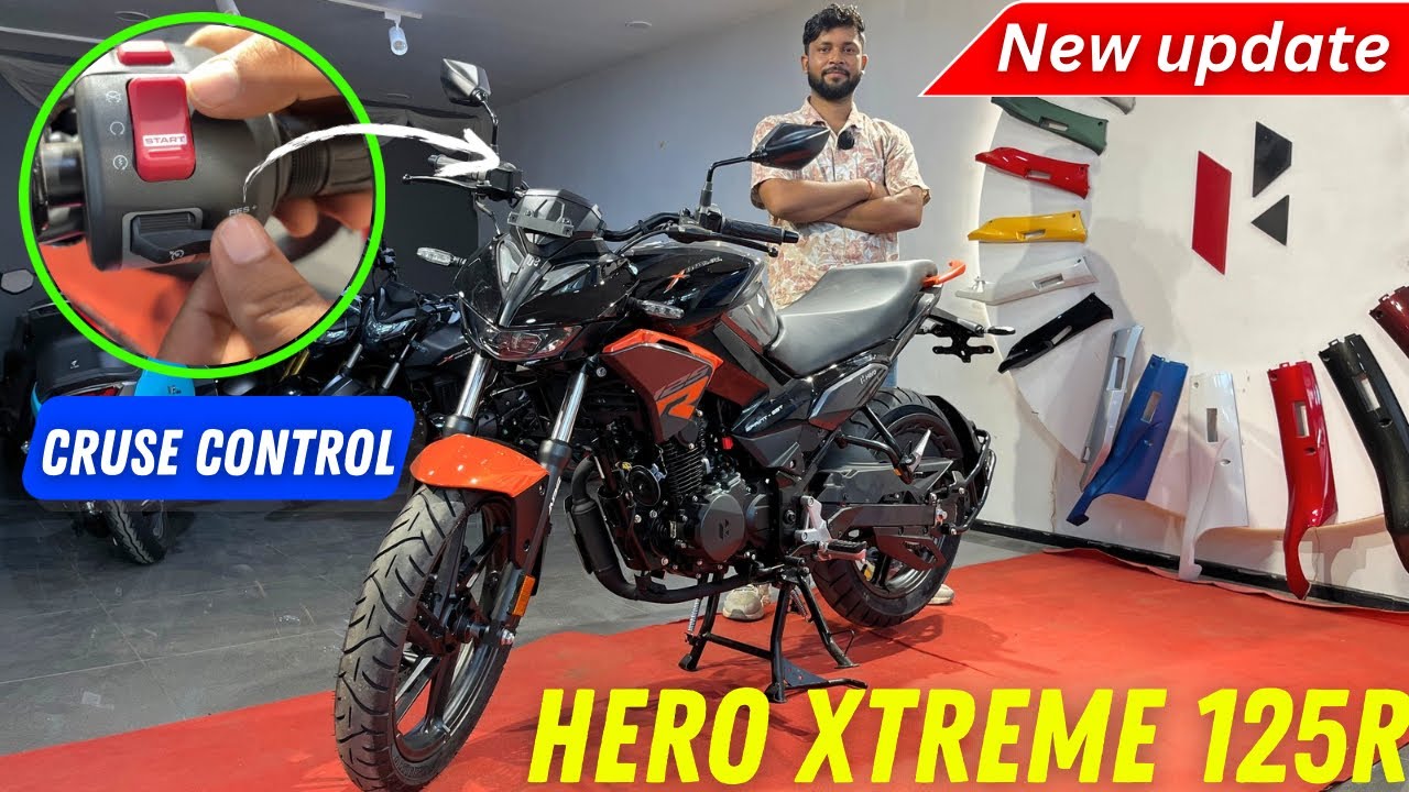 2025 Hero Xtreme 125R New Model Launch 🚀 | Cruise Control Coming Soon 🔜 🔥