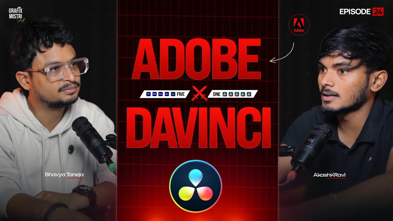 Adobe vs DaVinci Resolve – The Editing Future in India ft. @AkashKRavi | Ep. 24 | GMS