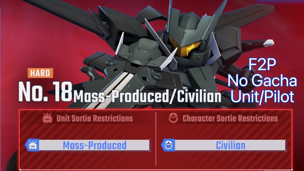 SD Gundam G Gen Eternal Eternal Road: Mass-Produced/Civilian (Hard) (F2P)