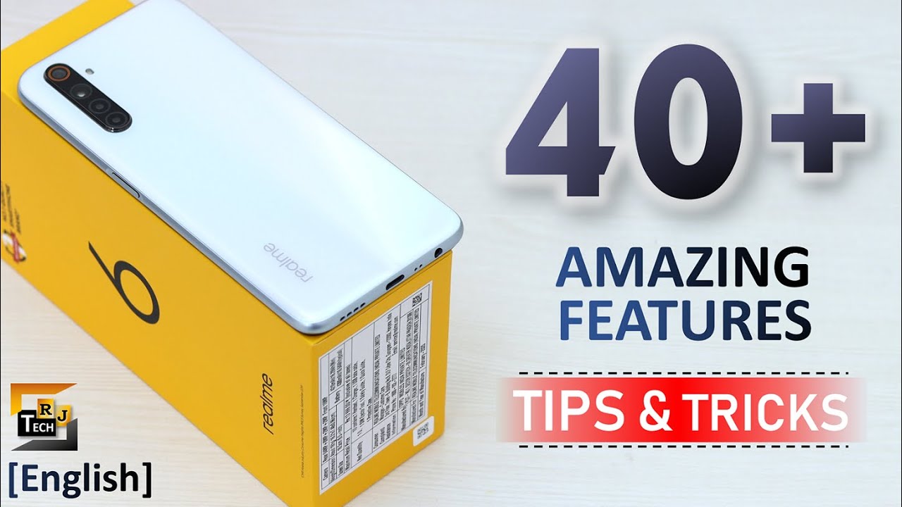 RealMe 6 Tips & Tricks | 40+ Special Features - TechRJ [English]