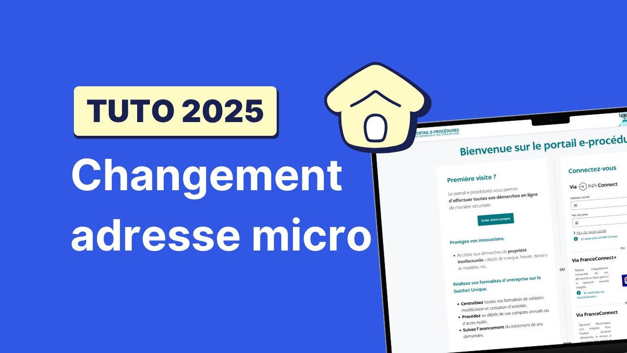 [TUTO] Changer d'adresse en micro-entreprise : étape par étape sur l'INPI 📝