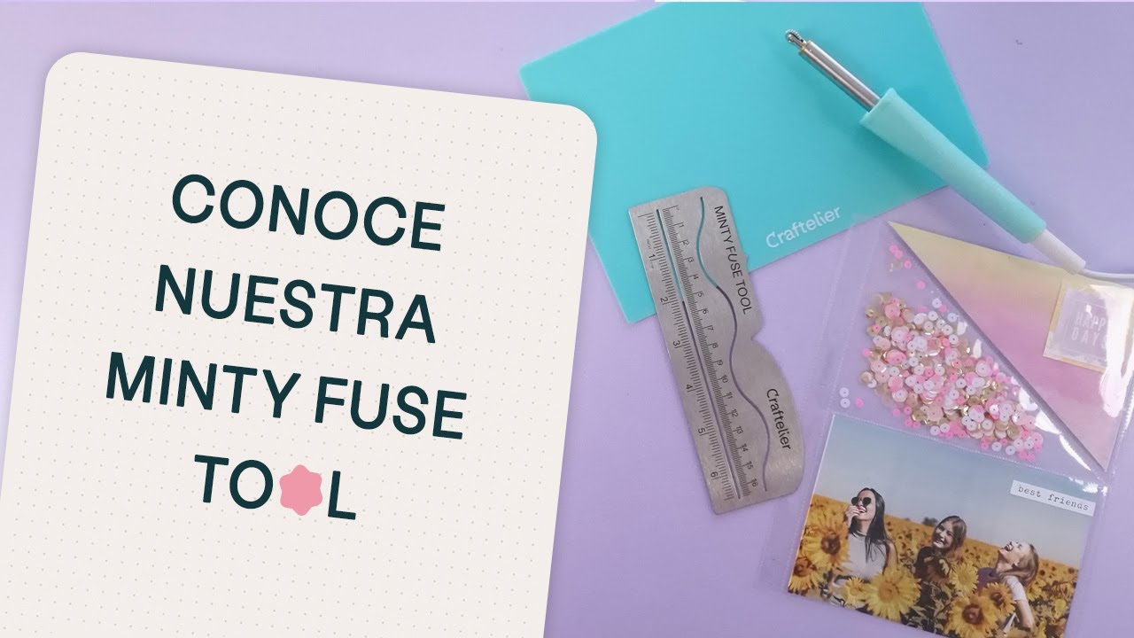 Descubre la Minty Fuse Tool ✨ Crea tus propios bolsillos y páginas de Project Life - Craftelier
