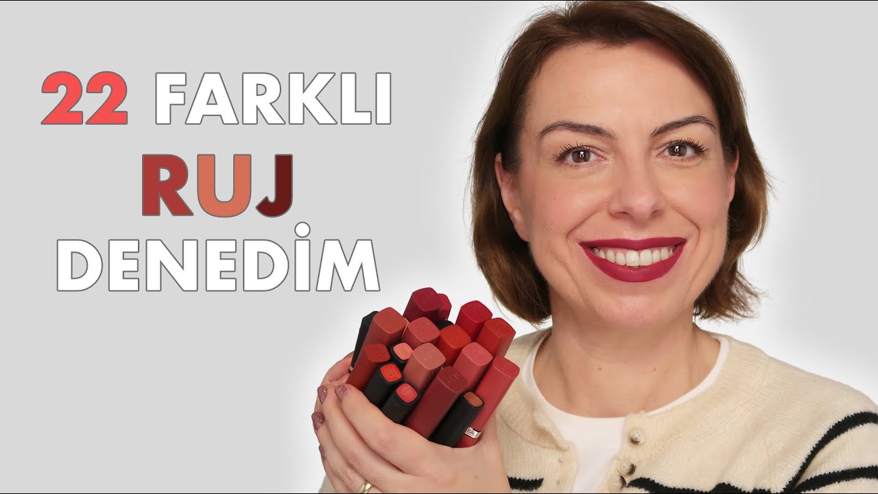 EN KALICI RUJLAR // 22 RUJ DENEDİM - L’Oreal Matte Resistance ve Intense Volume Mat Tüm Seri