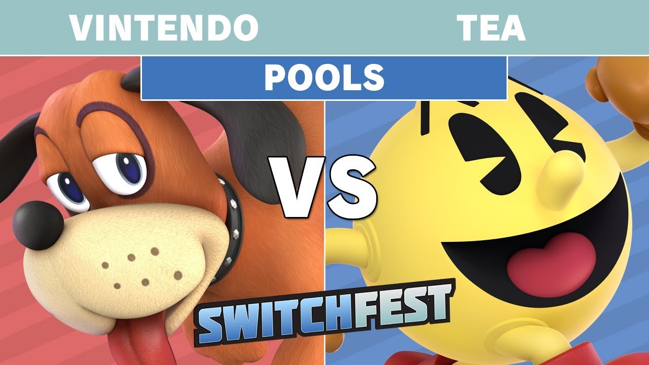 Switchfest 2019 - BTH | Vintendo (Duckhunt) Vs Tea (Pacman) Winners Pools - Smash Ultimate