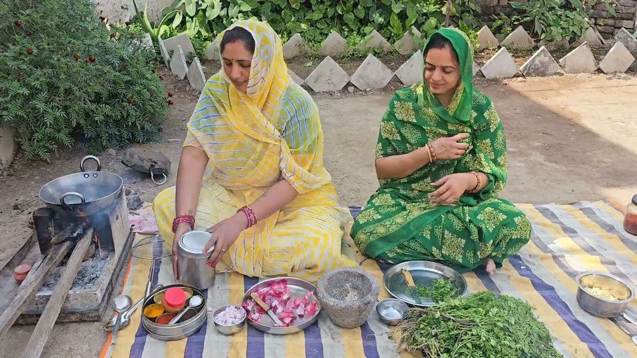 2 sisters make gujarati village style🔥2 recipes😋