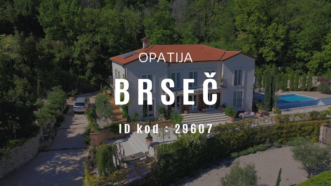 🏡 OPATIJA | BRSEČ- luksuzna vila s bazenom i pogledom na more 🌊