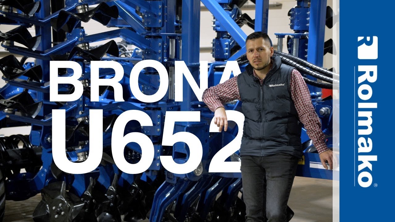 Специалисты Rolmako о почвообрабатывающих машинах – дисковая борона Rolmako U652 LONG
