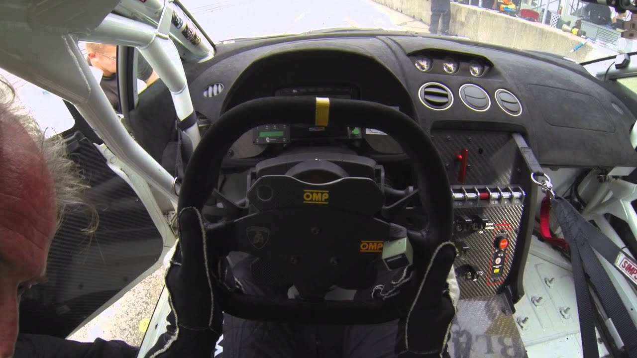 HELMET CAM | Lamborghini Gallardo Super Trofeo @ Sebring