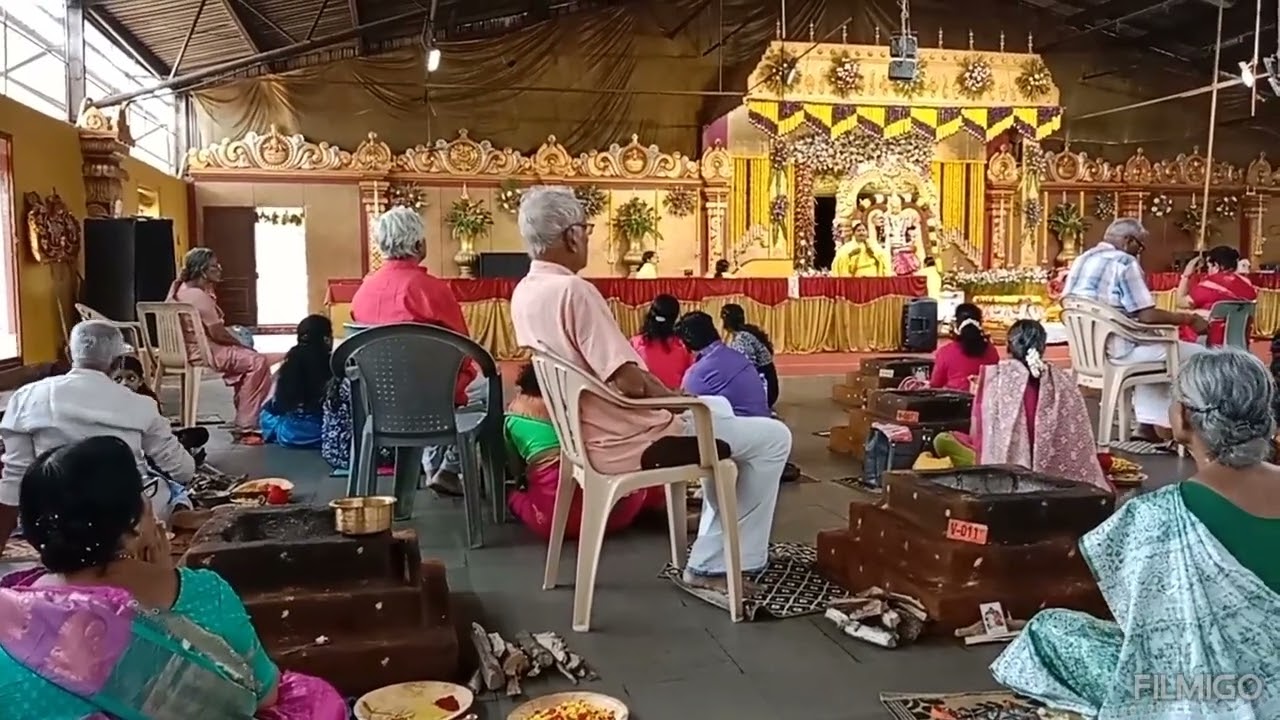 7th day Homam (Mahalakshmi Homam) at sathyalokam
