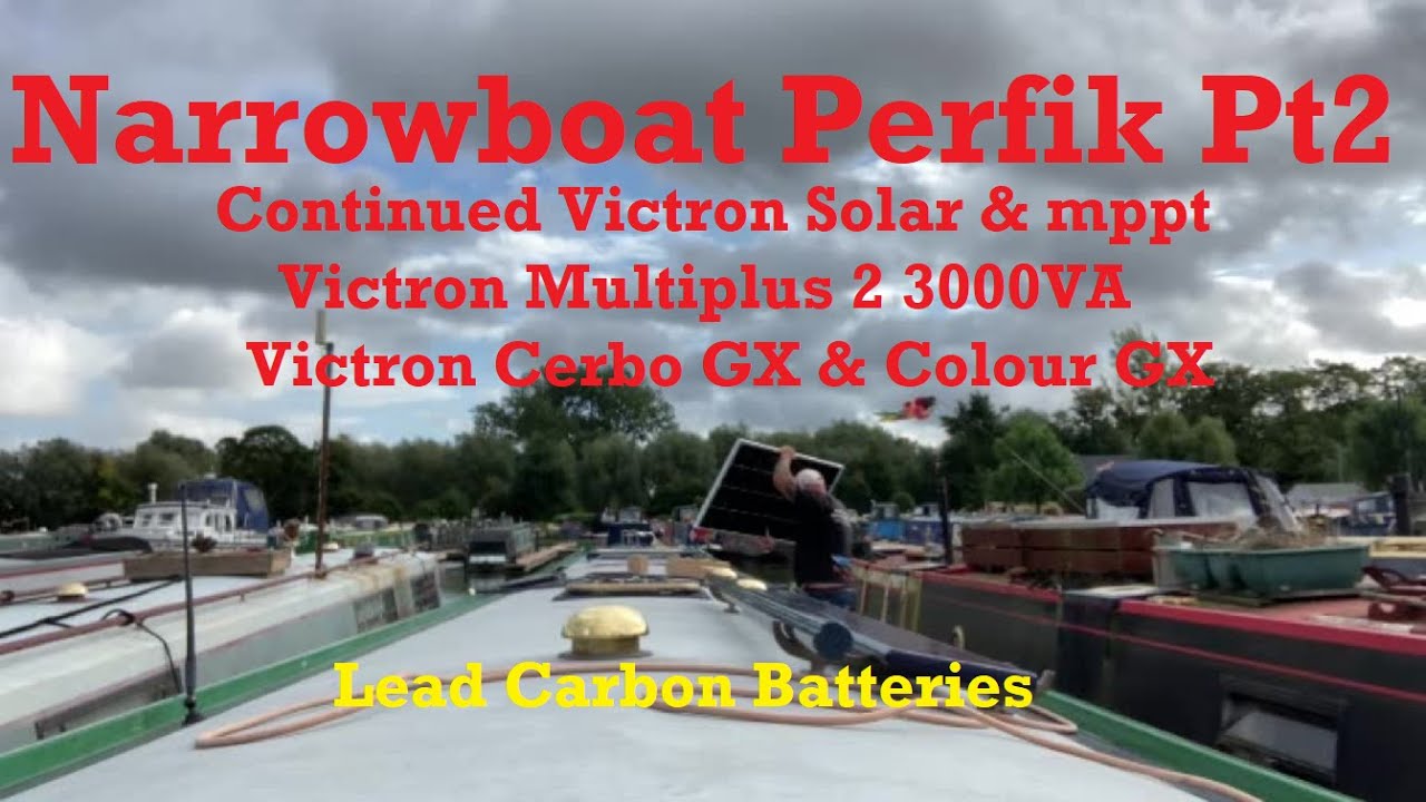 Narrowboat Electrician - NB Perfik Electrical Updates Pt2