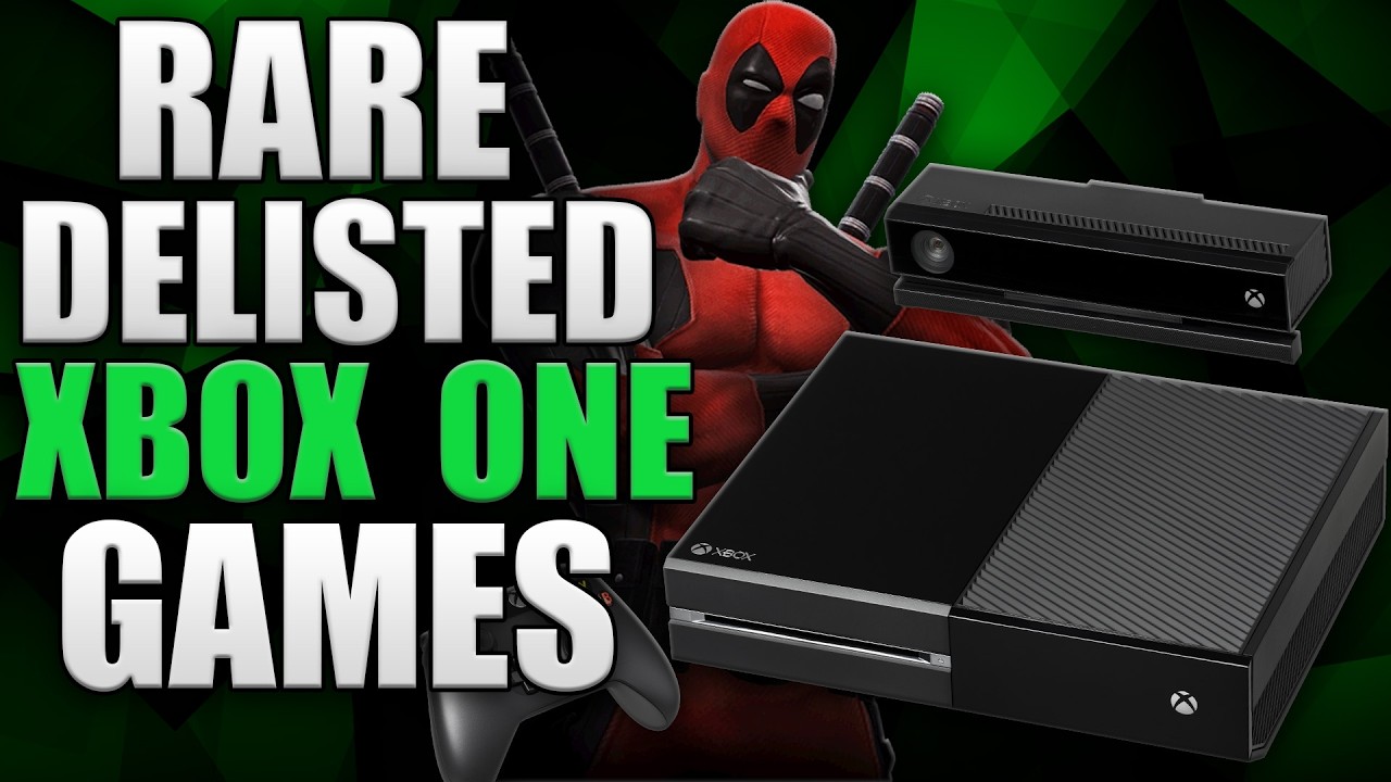 Редкие, снятые с продажи игры для Xbox One, которые становится всё труднее найти.