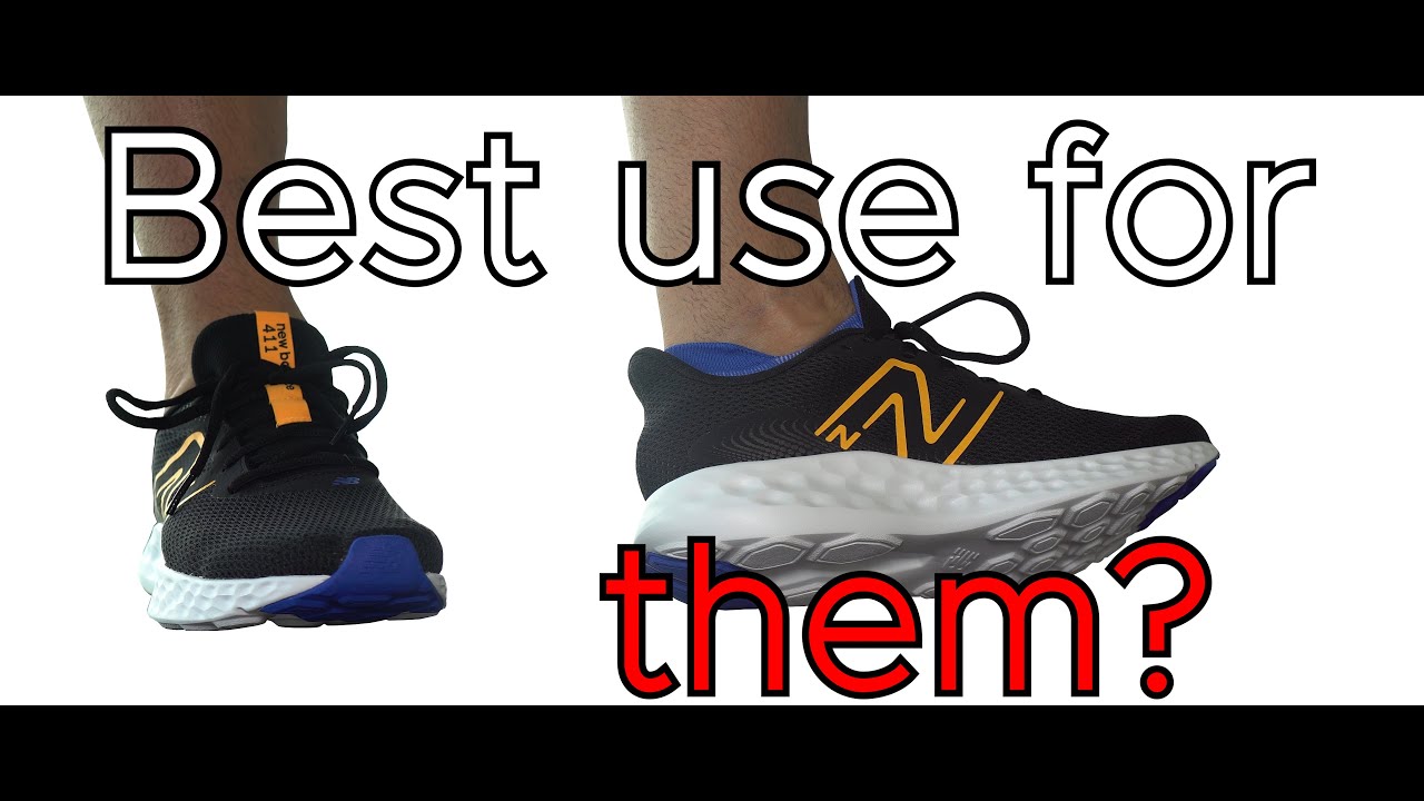 Ep128 New Balance 411v3 "M411CB3" vs Adidas Ultrabounce (60€/$ vs 90€/$ running sneakers)