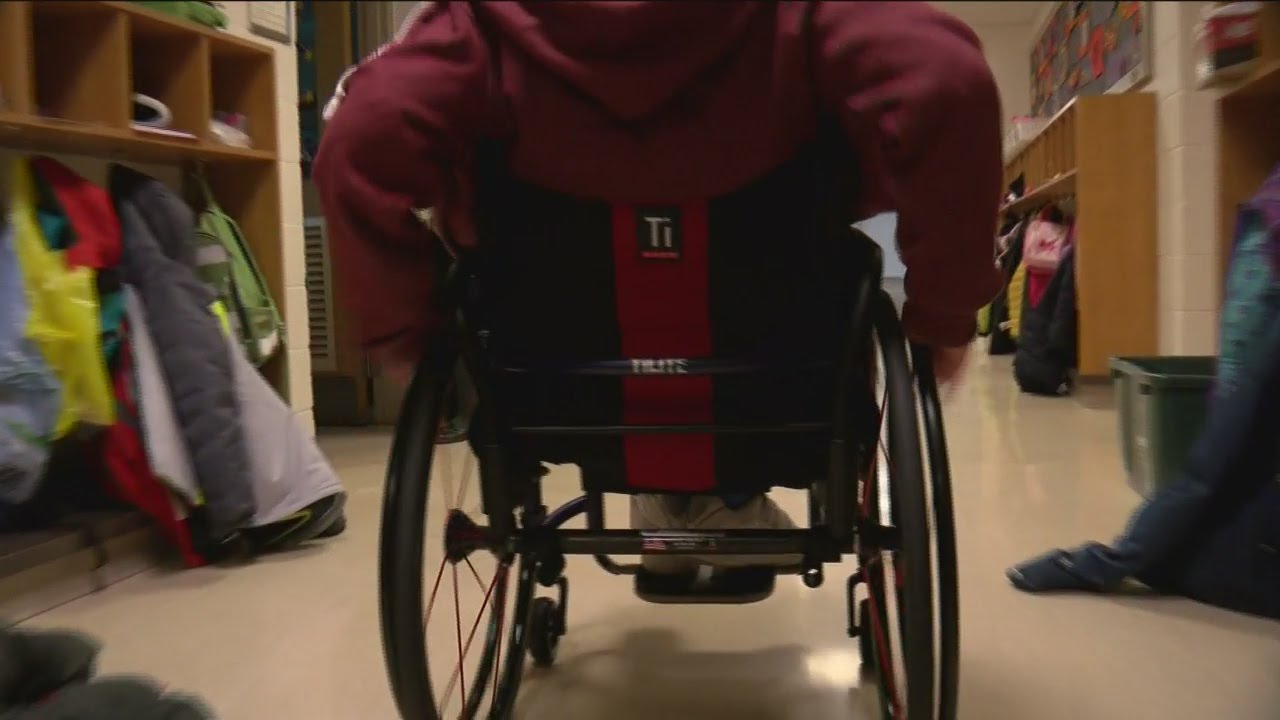 Students help classmate get new wheelchair