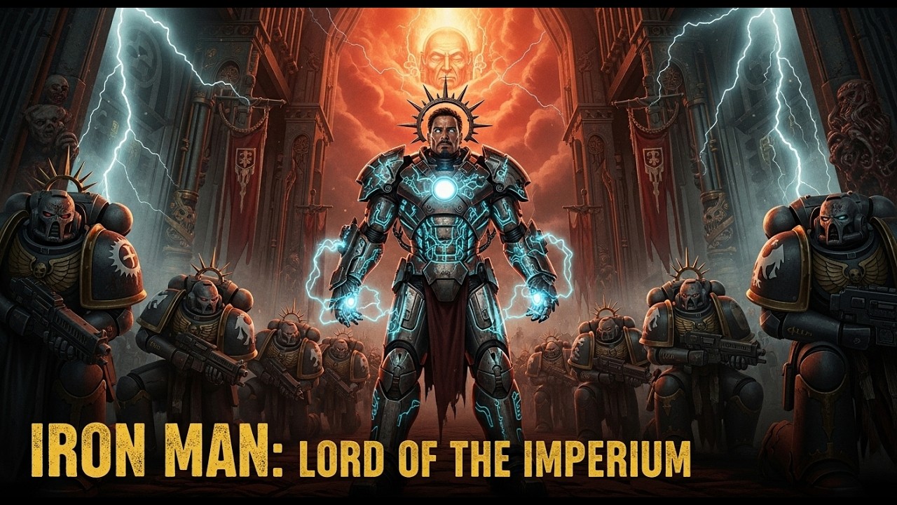 What If Iron Man Commanded Space Marines in WH40k?