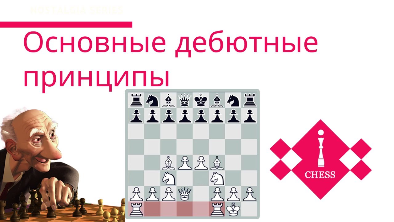 ОСНОВНЫЕ ДЕБЮТНЫЕ ПРИНЦИПЫ |  уроки шахмат | видеоурок для начинающих