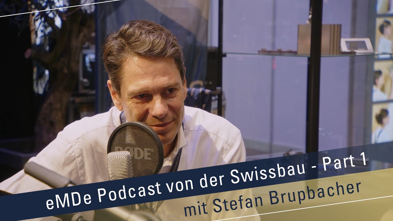 eMDe Blechfabrik Podcast von der Swissbau 2026