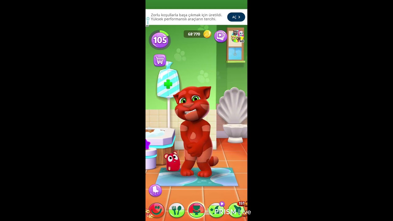 My Talking tom great video no comment#477#talkingtom #viral #funny #cat