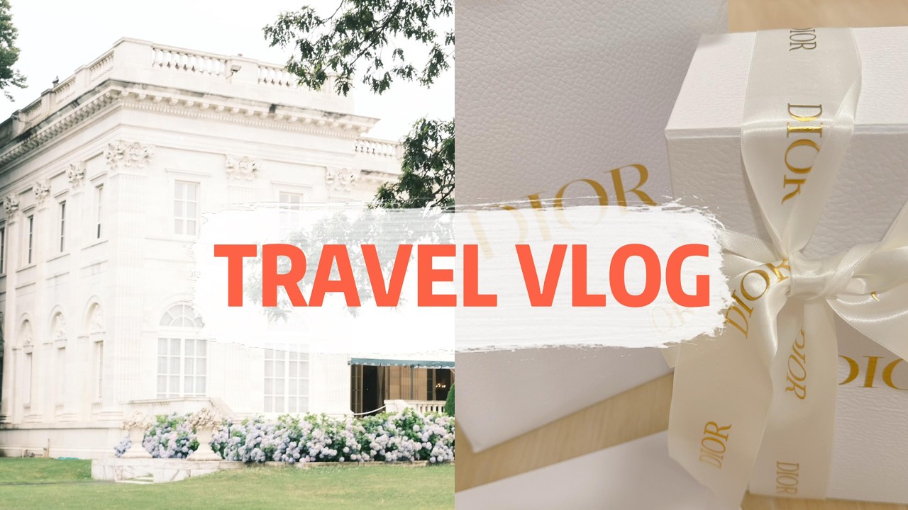 [ENG SUB] Napa & Rhode Island Travel Vlog | Dior | LV | Hermes | Shopping Haul | 购物分享