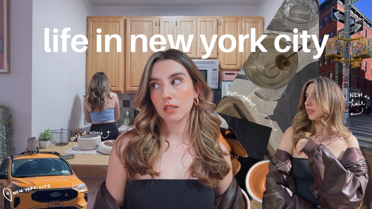 a chaotic week in my life in nyc (i needed a change)