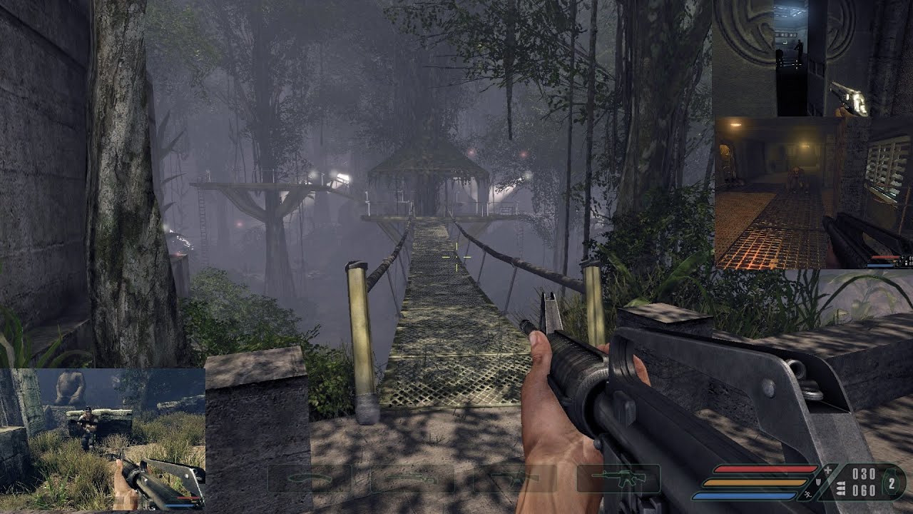Crysis 1 Моды .FarCrysis X .CW версия. Июньский билд.Части 1-3 Мутанты обезьяны и не только