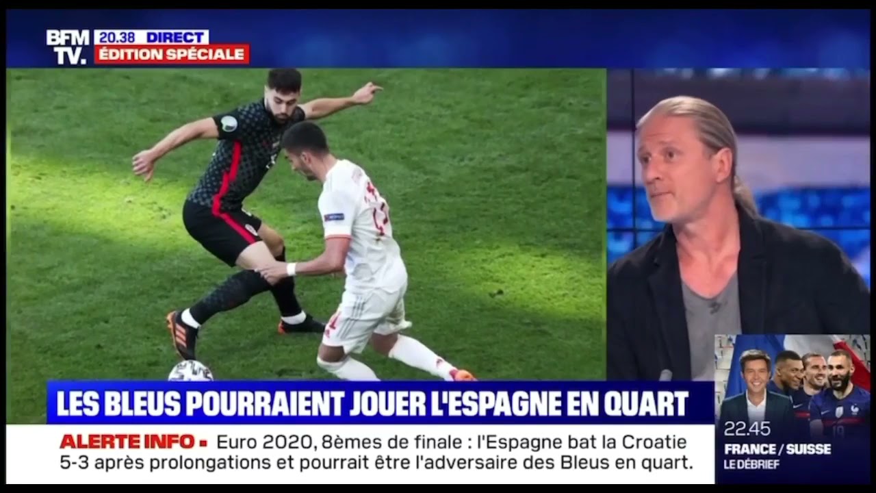 BFM TV tr&egrave;s confiant avant France-Suisse