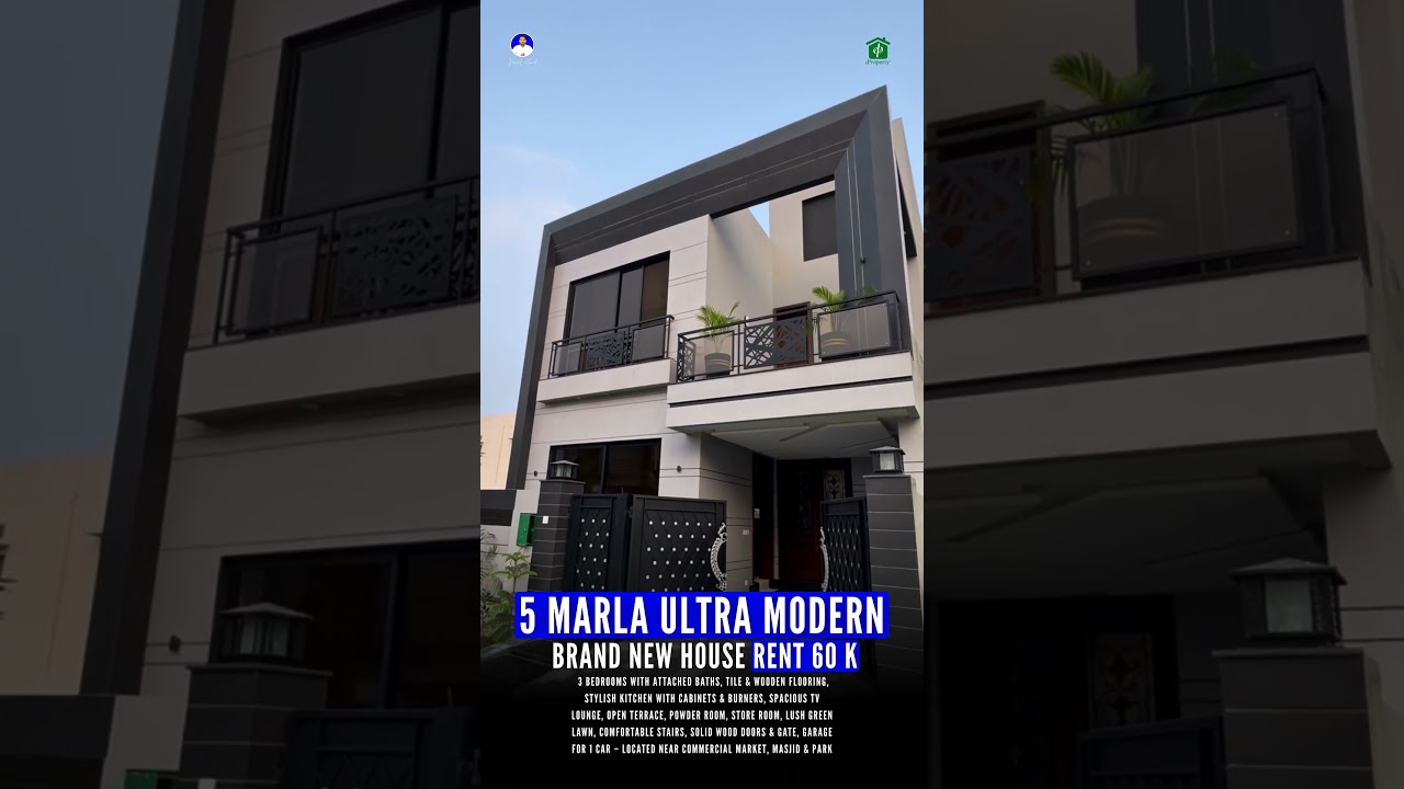 5 Marla House Rent Lahore #5marlahouse #rent