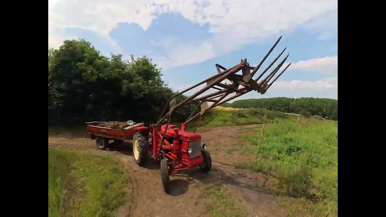 Petit chargement de bois #Renault 🥵🥵