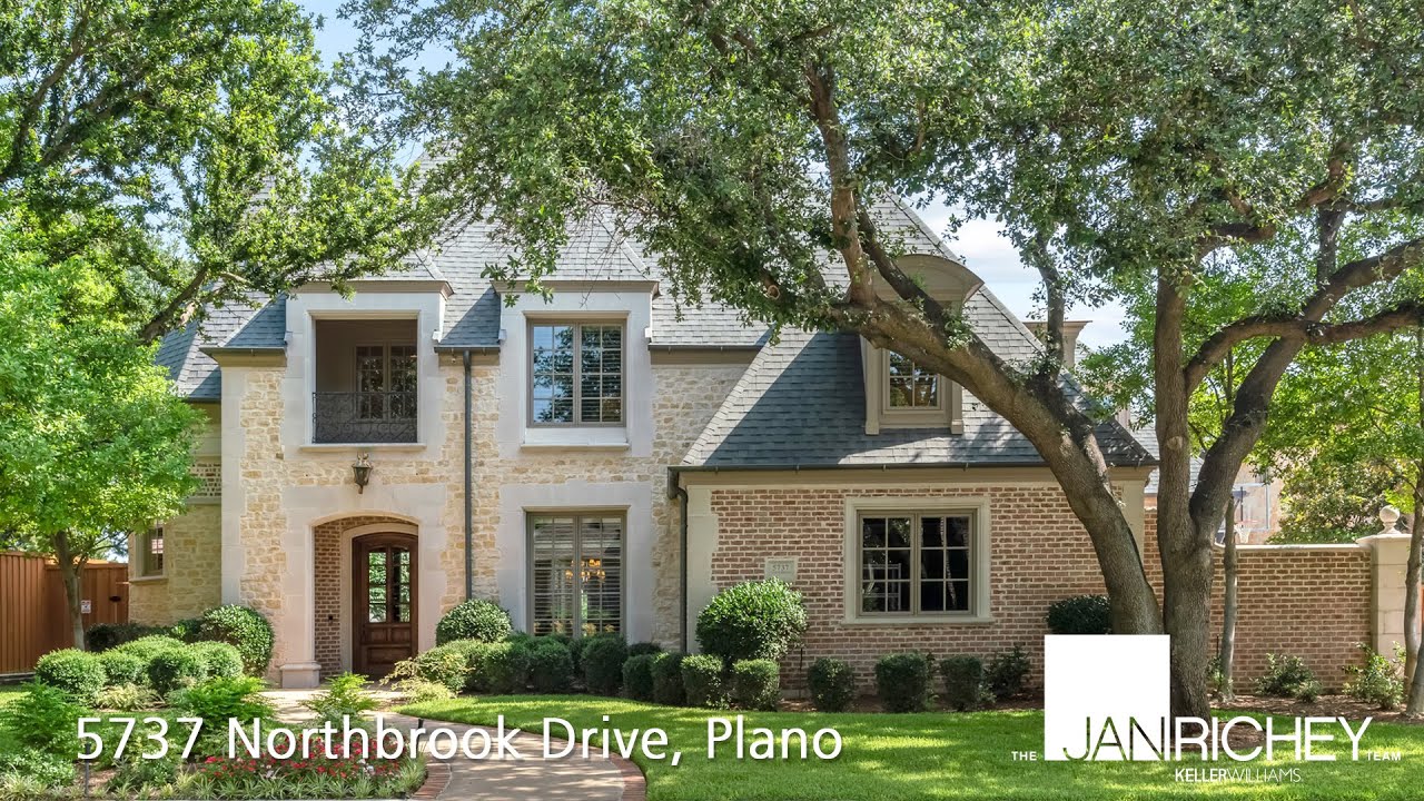 Luxury Home Tour in Plano, Texas - Golf Course Lot