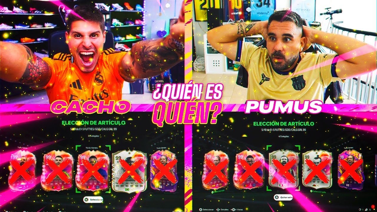 QUIEN ES QUIEN CON EL PLAYER PICK DE TODO 99 VS PUMUS!! | FC 25