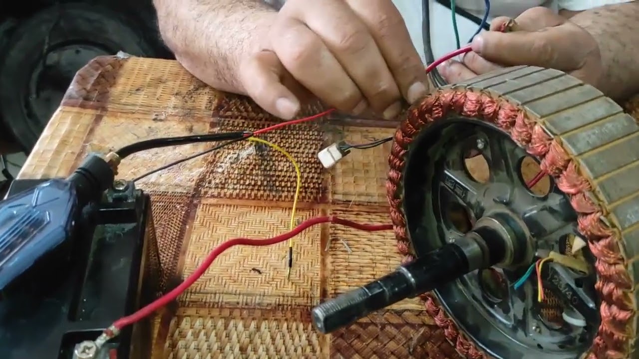 افضل طريق فحص محرك دراجات كهربائيه أو الموتورات باابسط الطرق وانت بالمنزل