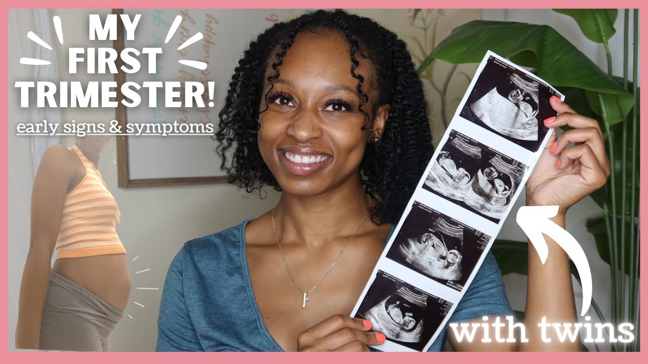 FIRST TRIMESTER RECAP | Early Signs & Symptoms of a Twin Pregnancy