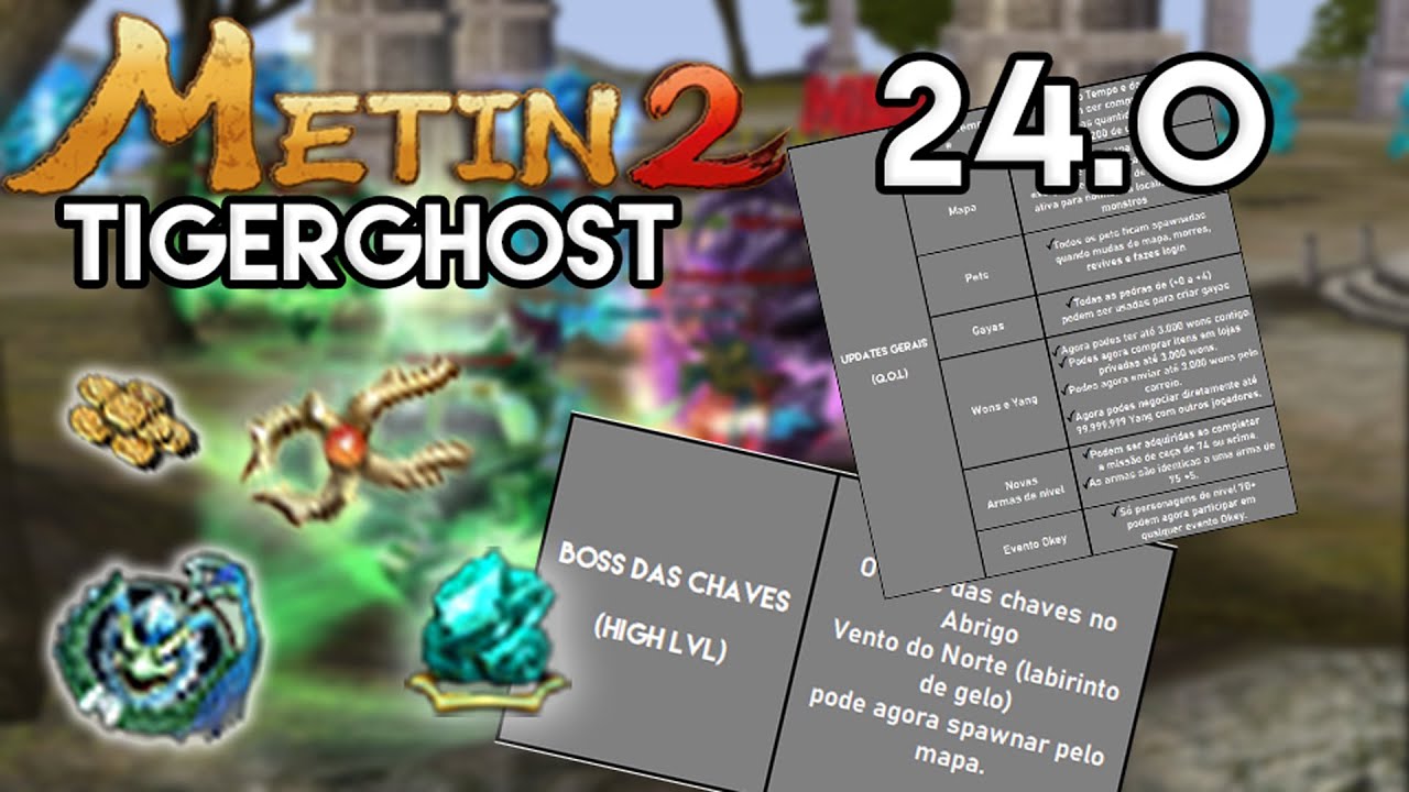 METIN2 TIGERGHOST | UPDATE 24.0