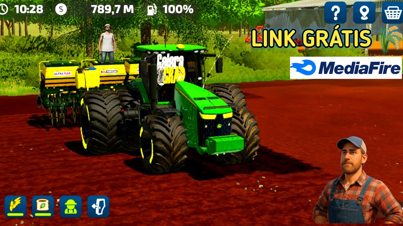 SAIU 🌾NOVO FS23 COM MODS BR  (👉LINK GRÁTIS🔰)