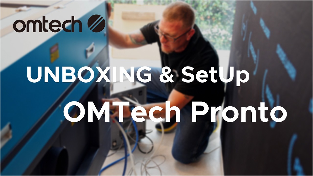 Распаковка Omtech Pronto с Броком