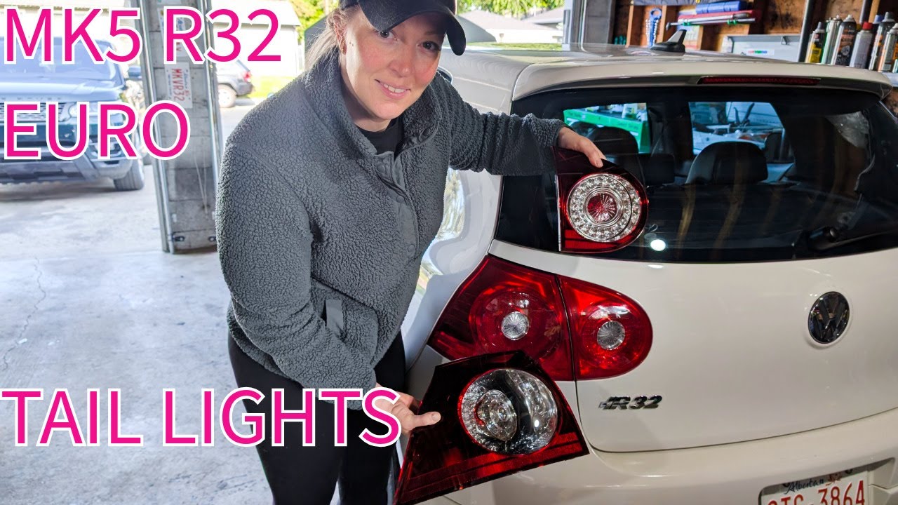 MK5 VW R32 Gets a European Touch with These Tail Lights!