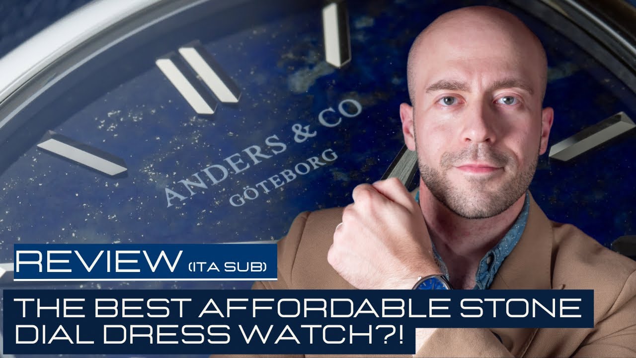 The best affordable stone dial?! Anders & Co AC2 Volcàn review (ITA SUB)
