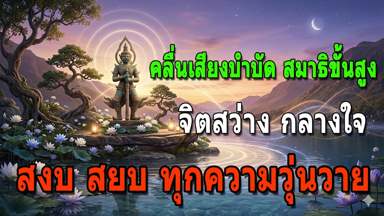 พลังแห่งความสงบ คลื่นเสียงมงคล เสริมสมาธิและจิตใจที่มั่นคง ✨