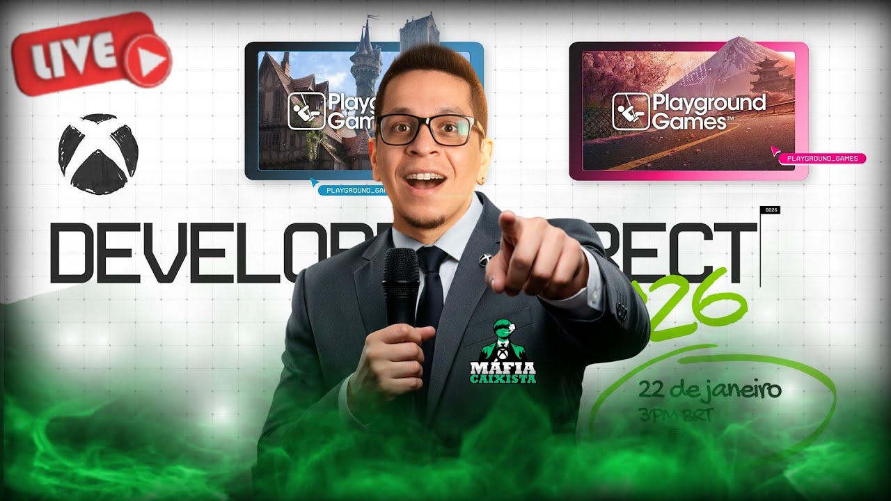 EVENTO XBOX DEVELOPER DIRECT 26,  FORZA HORIZON 6, FABLE e + | COBERTURA MAFIA CAIXISTA