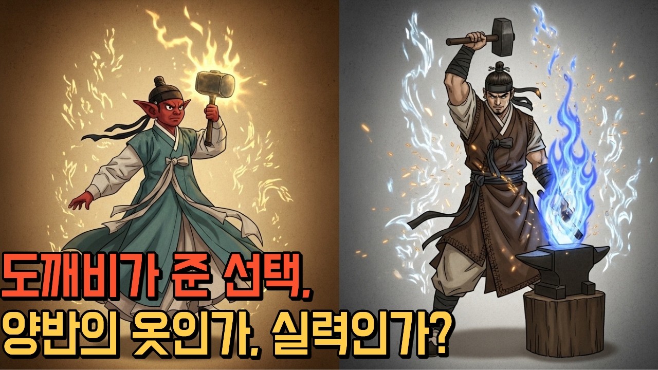 도깨비가 준선물 조선시대 대장장이의 선택 | 조선시대 | 옛날 이야기 | 교훈| 야담| 오디오북