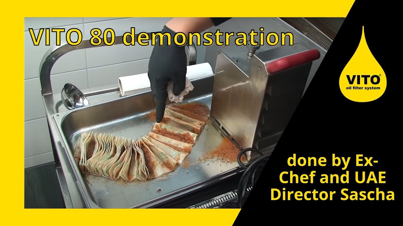 VITO® 80 Demonstration done by Ex-Chef and UAE Director Sascha