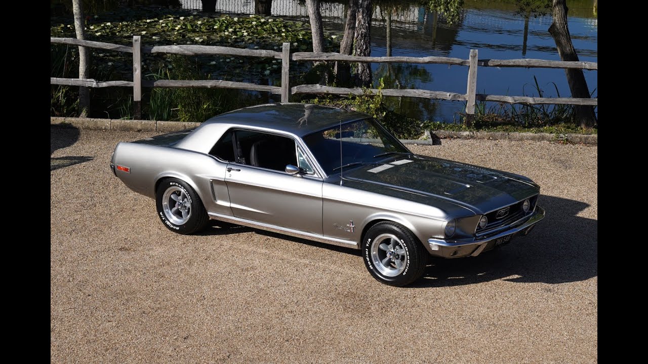 1968 Mustang For Sale - 1968 289 Mustangs For Sale Fully Restored Coupe in Metallic Grey