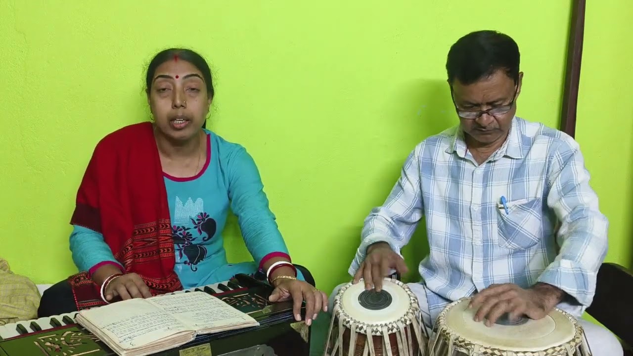 Borsho Dhorar Majhe | বরিষ ধরা মাঝে | Rabindra Sangeet | Vocal