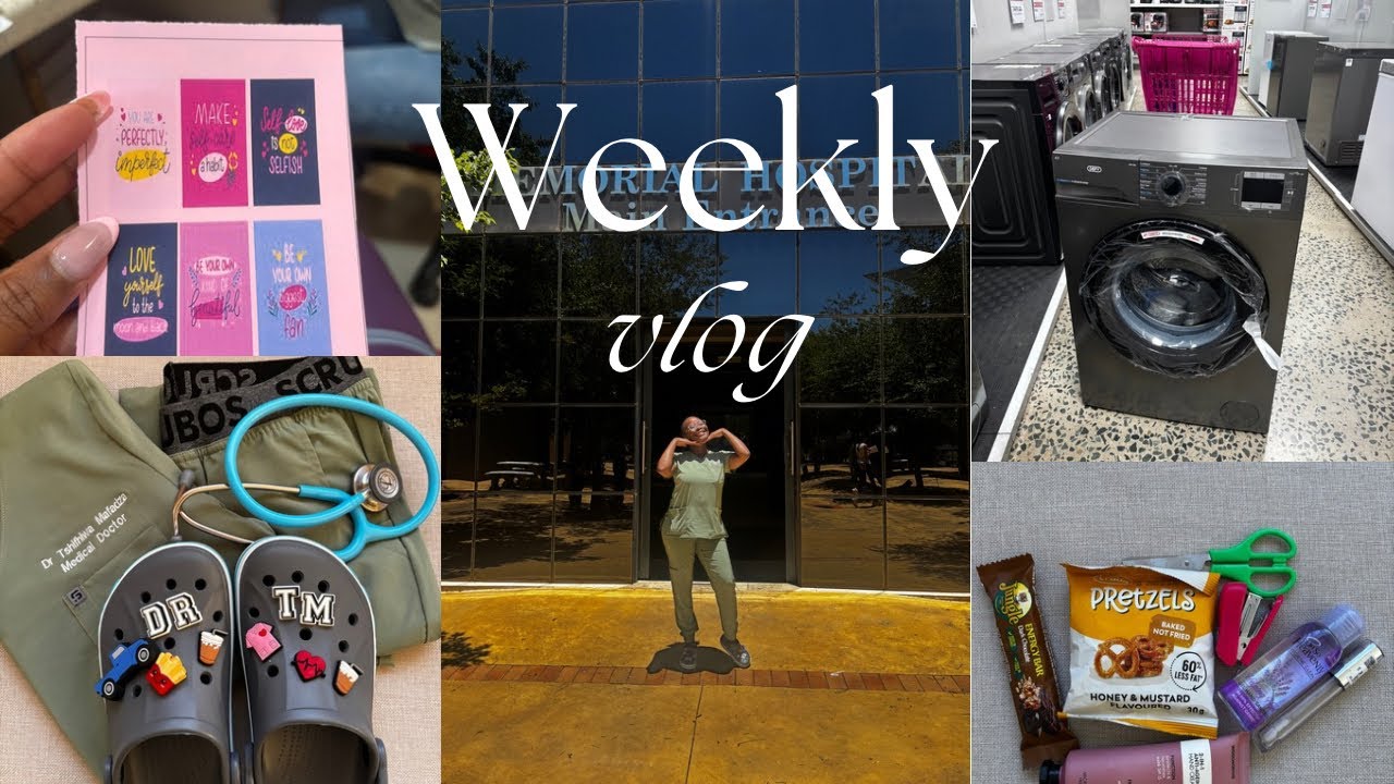 Weekly vlog | New job | New place | unpacking | First 16 hour call | shopping