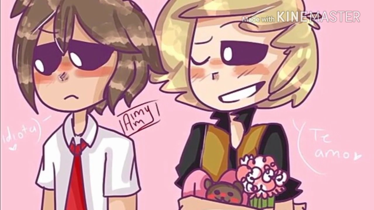 🎵Odio amarte 🎵version #FNAFHS (Gold x Fred )