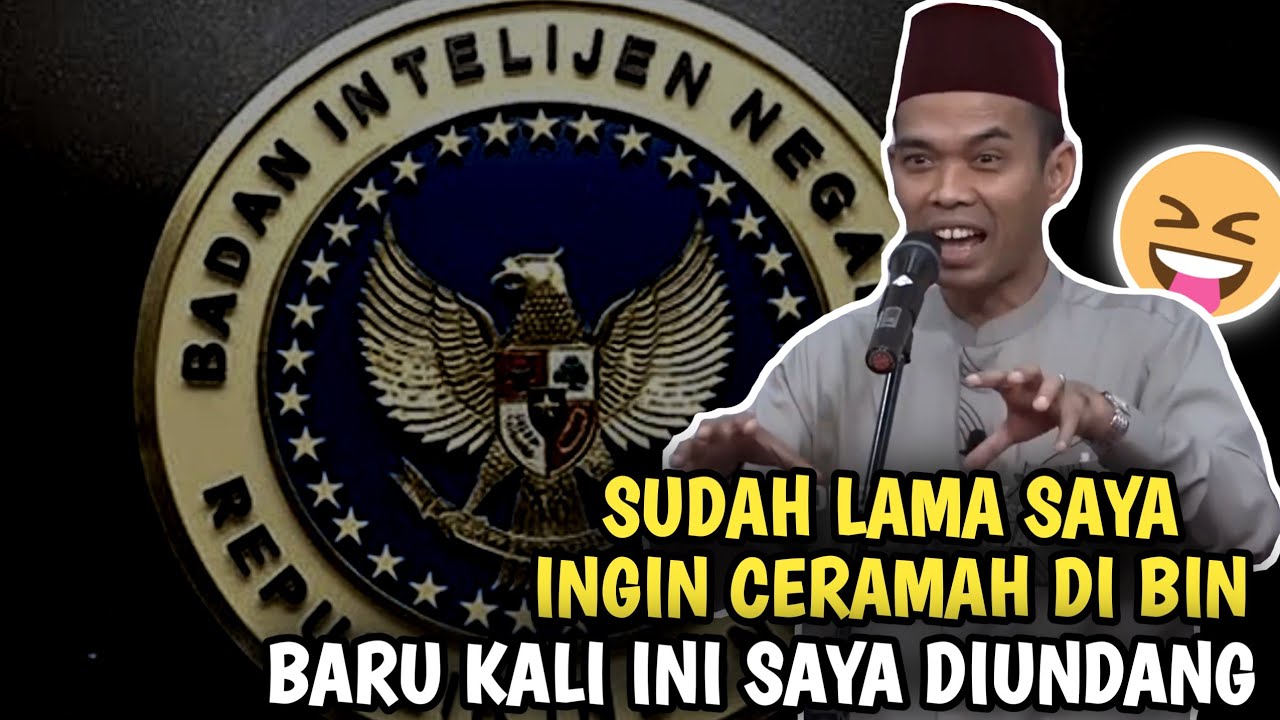 Super Lucu..!!! Uas ceramah di BIN belum apa apa jamaah sudah ketawa duluan