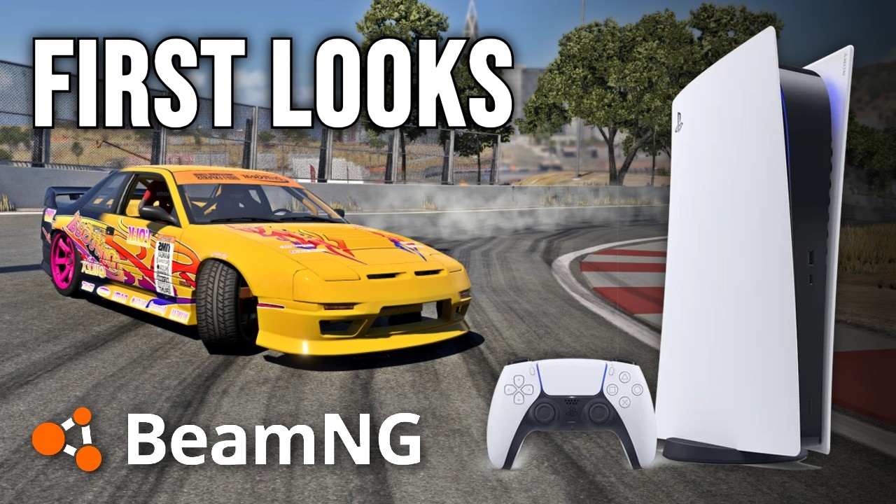 BeamNG Drive Has Released For PlayStation 5! | First Look