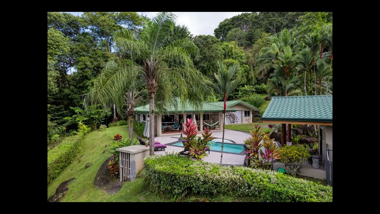 1.24 ACRES – 3 Bedroom Private Garden Home with Guest Suite, Workshop Garage & Pool!!!